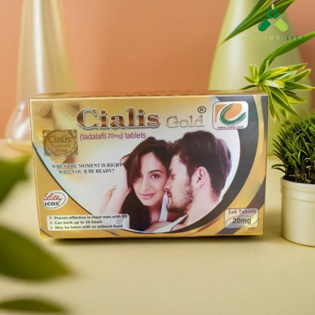 Ci@lis-Gold 20mg - Imported & Original - Per Pack 6 -Tabs