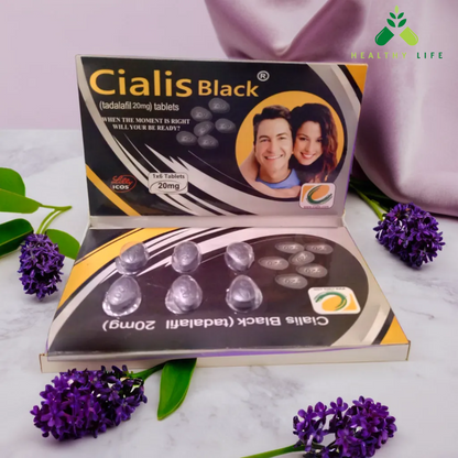 Ci@lis Black 20mg - Imported & Original - Per Pack 6-Tabs